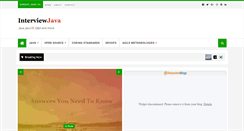 Desktop Screenshot of interviewjava.com