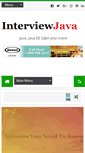 Mobile Screenshot of interviewjava.com