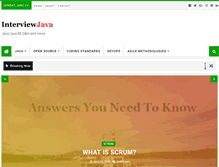 Tablet Screenshot of interviewjava.com